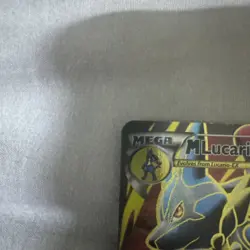 Pokemon TCG M Lucario EX 55a/111 Furious Fists Holo Full Art Ultra Rare Card - Image 3