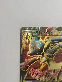 Pokemon TCG M Lucario EX 55a/111 Furious Fists Holo Full Art Ultra Rare MP - Image 3