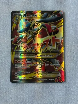 Pokemon TCG M Lucario EX 55a/111 Furious Fists Holo Full Art Ultra Rare Card - Image 1