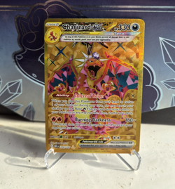 Pokemon TCG Charizard ex 228/197 Obsidian Flames Hyper Rare Full Art Holo - Image 1