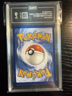 Pokemon TCG Charizard EX Obsidian Flames 228/197 Hyper Rare TAG 9 - Image 2