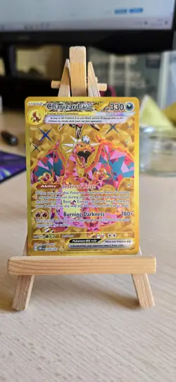 Pokemon TCG Charizard EX Sv03: Obsidian Flames Hyper Rare Card 228/197 - Image 1