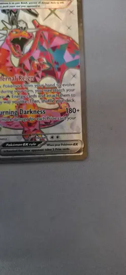 Pokemon TCG Charizard ex 215/197 Obsidian Flames Rare Full Art Holo EN - Image 3