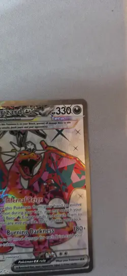 Pokemon TCG Charizard ex 215/197 Obsidian Flames Rare Full Art Holo EN - Image 4