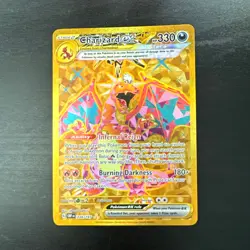Pokemon TCG Charizard ex 228/197 Obsidian Flames Hyper Rare Holo - Image 1