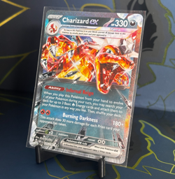 Pokemon TCG Charizard EX Obsidian Flames Holo Card 125/197 NM - Image 1