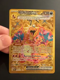 Pokemon TCG Charizard EX Hyper Rare Holo Card 228/197 Sv03: Obsidian Flames - Image 2