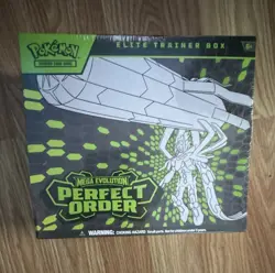 Pokemon TCG Mega Evolution Perfect Order Elite Trainer Box English - Image 1