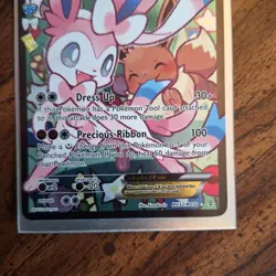 Pokemon Sylveon EX RC32/RC32 Full Art Ultra Rare Holo Generations 2016 TCG Card - Image 2