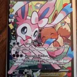 Pokemon Sylveon EX RC32/RC32 Full Art Ultra Rare Holo Generations 2016 TCG Card - Image 4