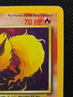Pokemon Card - Flareon 3/64 Unlimited Holo Rare - Jungle WOTC - NM - Image 4