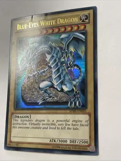 Yugioh Blue-Eyes White Dragon SDBE-EN001 Ultra Rare Unlimited Edition NM - Image 3