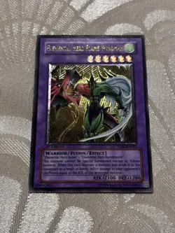 Yugioh Elemental Hero Flame Wingman TLM-EN035 Ultimate Rare 1st Edition UDE MINT - Image 2
