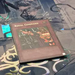 LON-080 Royal Command Ultra Rare Unlimited Edition Lightly Played YuGiOh TCG - Image 2