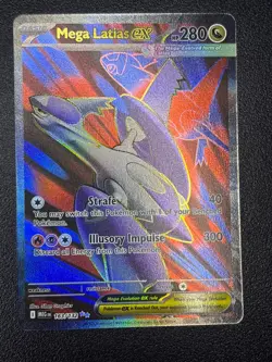 Mega Latias ex 163/132 Mega Evolution Full Art Ultra Rare Holo Pokemon TCG M/NM - Image 1