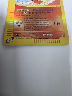 Pokemon TCG Arcanine 2/147 Aquapolis Reverse Holo Rare WOTC 2003 Vintage - Image 2