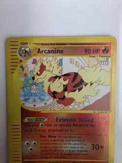 Pokemon TCG Arcanine 2/147 Aquapolis Reverse Holo Rare WOTC 2003 Vintage - Image 3
