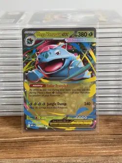 Pokemon TCG Mega Venusaur EX 003/132 Holo Rare Mega Evolution - Mint Condition - Image 1