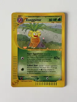Exeggutor H10/H32 Holo Rare Aquapolis Pokemon Card Great condition - Image 1