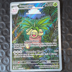 Pokemon TCG ME01 Mega Evolution Exeggutor 135/132 Illustration Rare Holo - Image 1