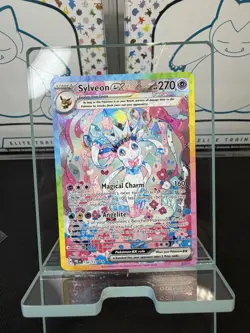 Sylveon Ex 156/131 Special Illustration Rare Prismatic Evolutions Pokemon NM - Image 1