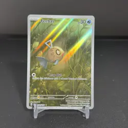 Pokemon TCG Feebas 198/191 Sv08 Surging Sparks Illustration Rare Full Art Holo - Image 1