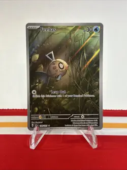 Pokemon TCG Feebas 198/191 Illustration Rare Holo Sv08 Surging Sparks - Image 1