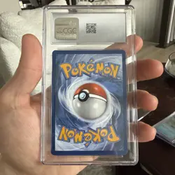 CGC 10! Pokemon TCG Feebas 198/191 Surging Sparks Illustration Rare Holo English - Image 2