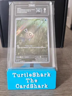 Feebas Pokemon TCG Surging Sparks Illustration Rare 198/191 TAG 9 - Image 1
