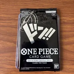 one piece special don Card Pack Dp-01 Sealed - Image 1