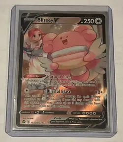 Lot of 2 Pokemon Sliver Tempest Blissey V TG22/TG30 Trainer Gallery Holo Cards - Image 2