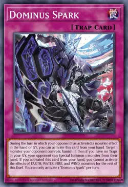 Yu-Gi-Oh! Dominus Spark BLZD-EN077 Secret Rare 1st Edition Yugioh - Image 1