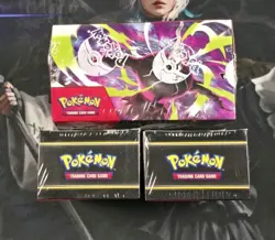 Pokemon Pitch Black Booster Box And 2 Booster Bundles Brand New Sealed - Image 3