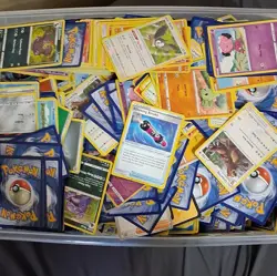 Pokemon TCG Mixed Card Lot English Pokemon & Trainer-Item Standard Size Bin - Image 2