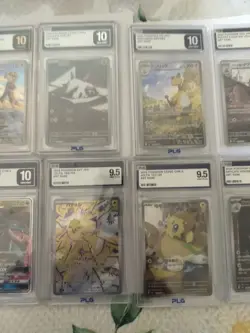 Lot Of 12 PLG Graded Pokemon TCG Gem Mint Holo Japanese And Chinese Cards - Image 4