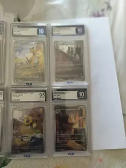 Lot Of 12 PLG Graded Pokemon TCG Gem Mint Holo Japanese And Chinese Cards - Image 5