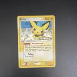 Pokemon TCG Pichu 59/106 Emerald Reverse Holo Common Basic 40 HP English - Image 2