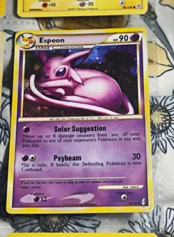 Pokemon TCG Espeon 4/95 Call of Legends Holo Rare Stage 1 90 HP English - Image 1