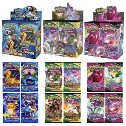 Pokemon TCG Evolutions Booster Pack Lot 4 Packs English 10 Cards Each - Image 1