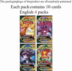 Pokemon TCG Evolutions Booster Pack Lot 4 Packs English 10 Cards Each - Image 2