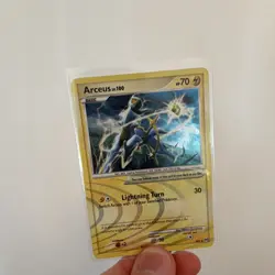 Pokemon Arceus Holo 3 Card Lot English 2009 - Image 3