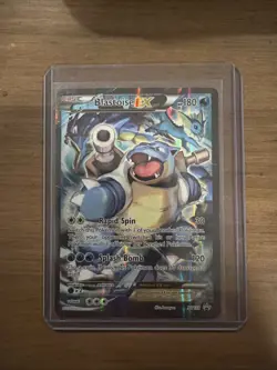 Blastoise EX XY122 XY Promo Holo English 2016 Pokemon TCG Card (DMG) - Image 1