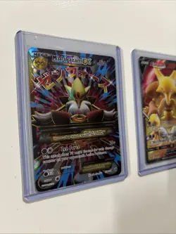 Pokemon TCG Holo Ultra Rare Full Art 2 Card Lot M Alakazam EX /Alakazam V NM - Image 3