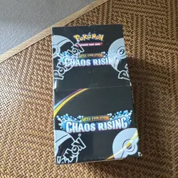 Pokemon TCG Chaos Rising Half Booster Box Factory Sealed - Image 1