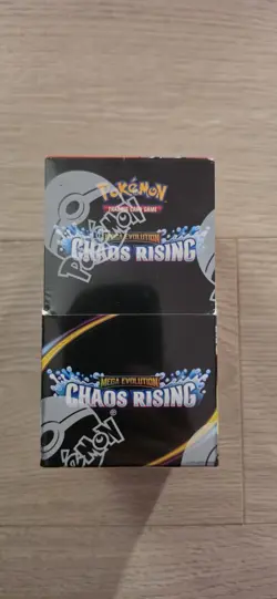 Pokemon TCG Chaos Rising Half Booster Box English 18 Packs - New Factory Sealed! - Image 1