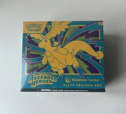 Pokemon TCG - Ascended Heroes Pokemon Center Elite Trainer Box NEW SEALED ETB - Image 1