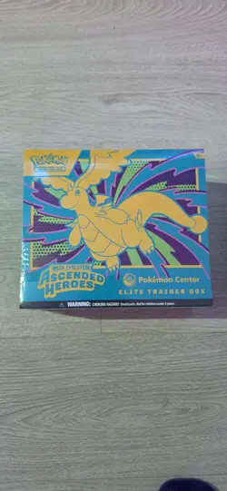 Ascended Heroes PC ETB Pokemon Center Elite Trainer Box - Sealed - Pokemon TCG - Image 1