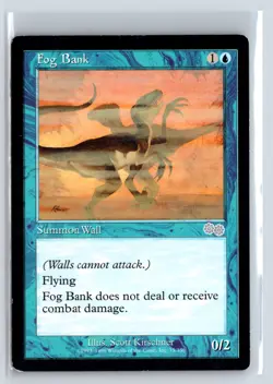 (2X) Fog Bank Urza's Saga Uncommon - MTG Magic the Gathering Card - Image 1