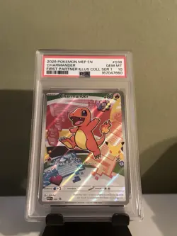 2026 Pokemon MEP EN Charmander Mega Evolution Promo Holo #038 PSA 10 GEM MT - Image 1
