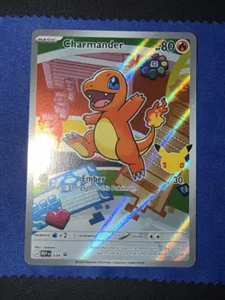 Charmander Holo Promo ME: Mega Evolution Promo 038 NM L👀K - Image 2